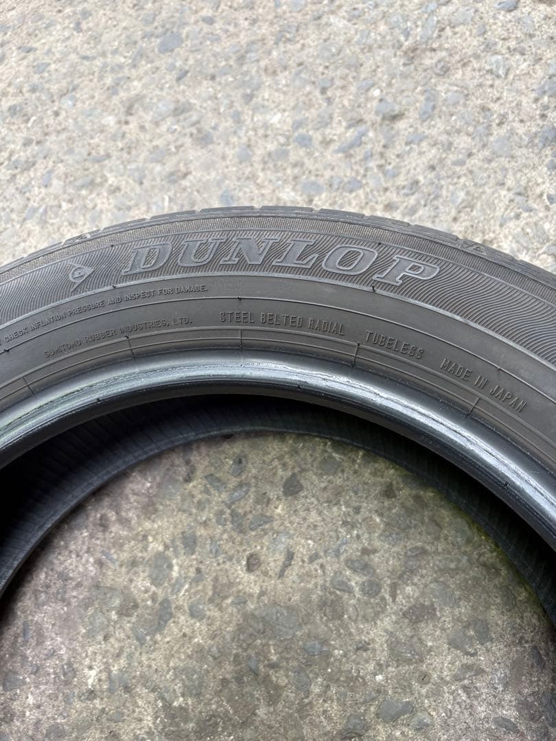 ダンロップ EC300+165/65R15 サマータイヤ中古品4本セット