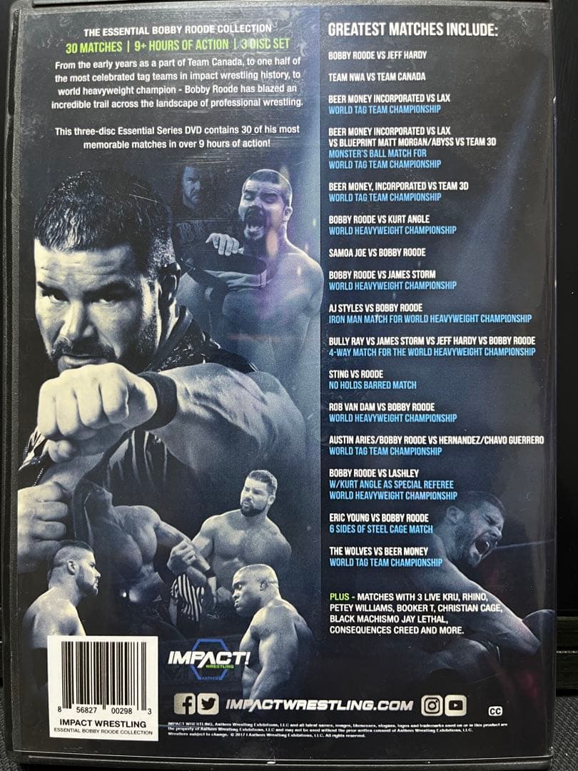 TNA BOBBY ROODE（ボビー・ルード）コレクション DVD