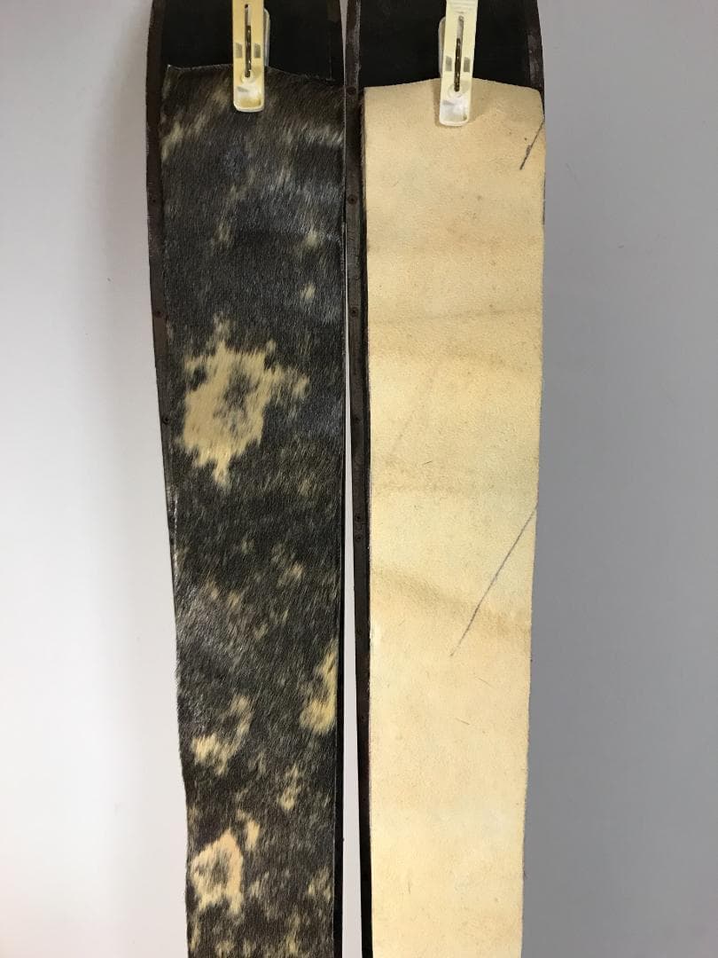 秀岳荘 スキーシール用 未加工 アザラシ皮 幅８ｃｍ 長さ160ｃｍ ２本