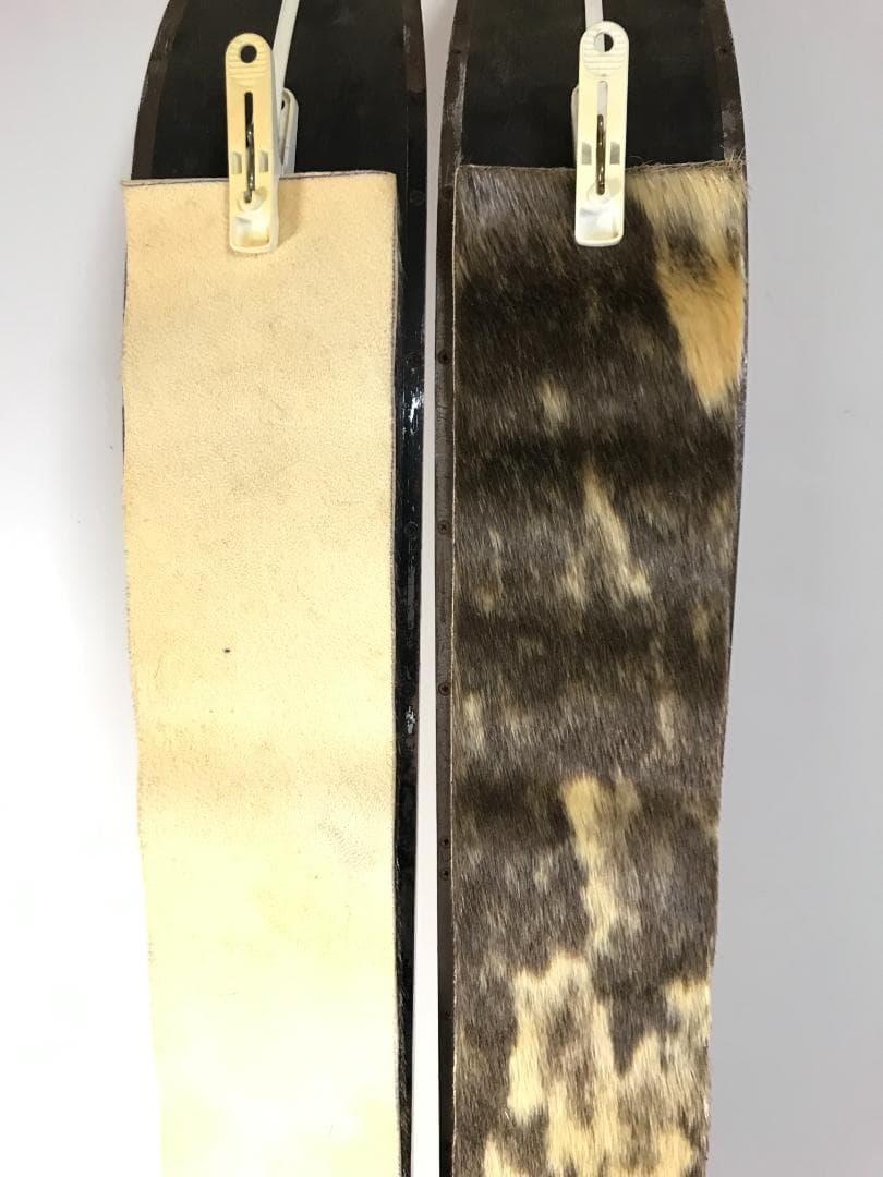 秀岳荘 スキーシール用 未加工 アザラシ皮 幅８ｃｍ 長さ160ｃｍ ２本