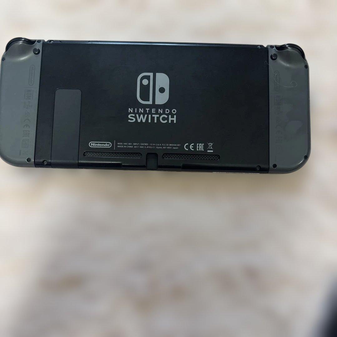 Nintendo Switch 本体 ジャンク品グレー 付属品あり