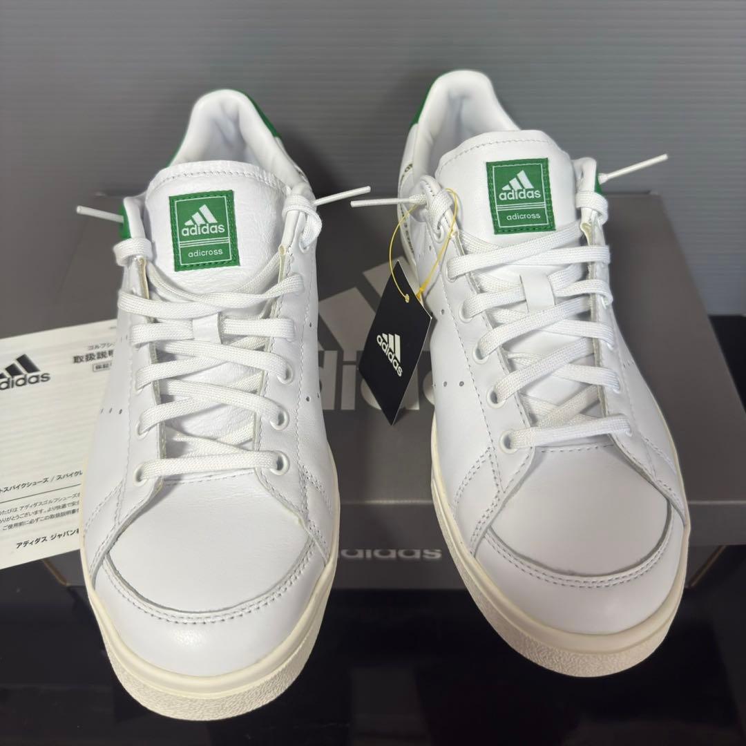 adidasスニーカー　ゴルフシューズ　25cm おまけ付　チャンピオン。