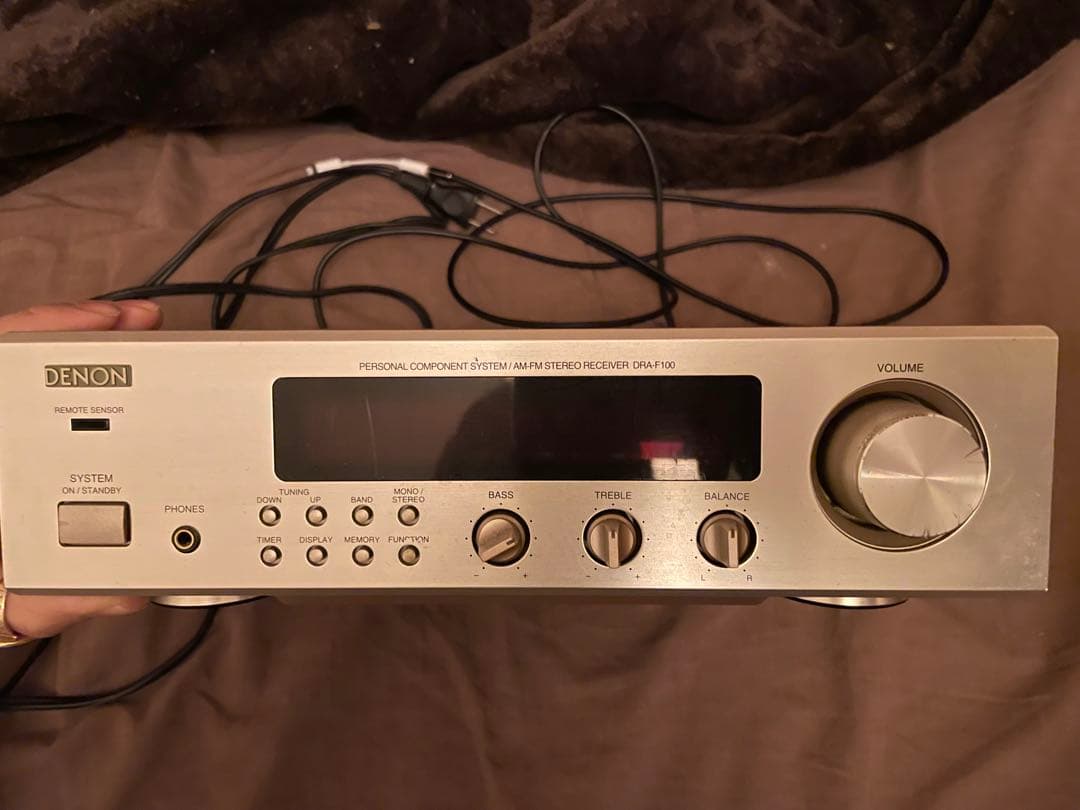 DENON DRA-F100 アンプ