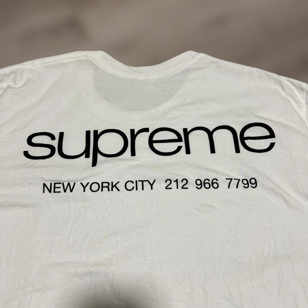 Supreme NYC Tee \"White\" Lサイズ