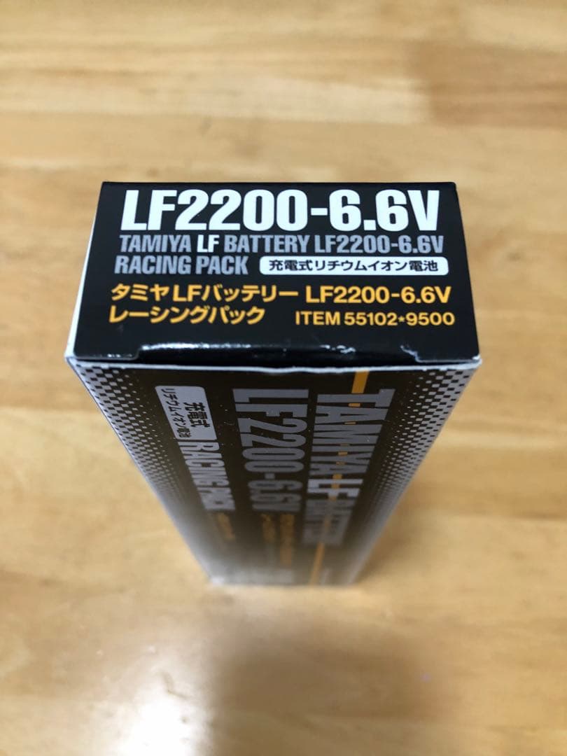 未使用　タミヤ　LFバッテリー LF2200-6.6V レーシングパック