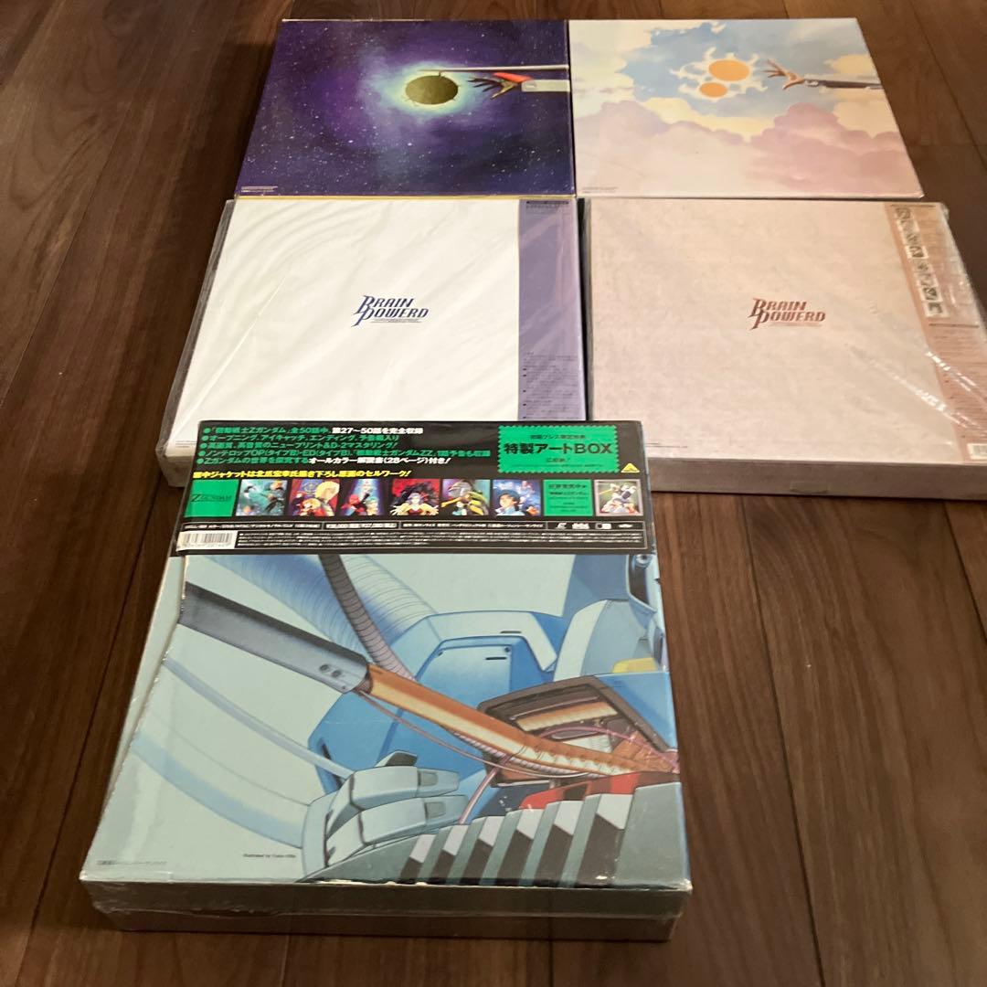 レーザーディスク　TV版全話セット　zガンダム　ブレンパワード　Lガイム