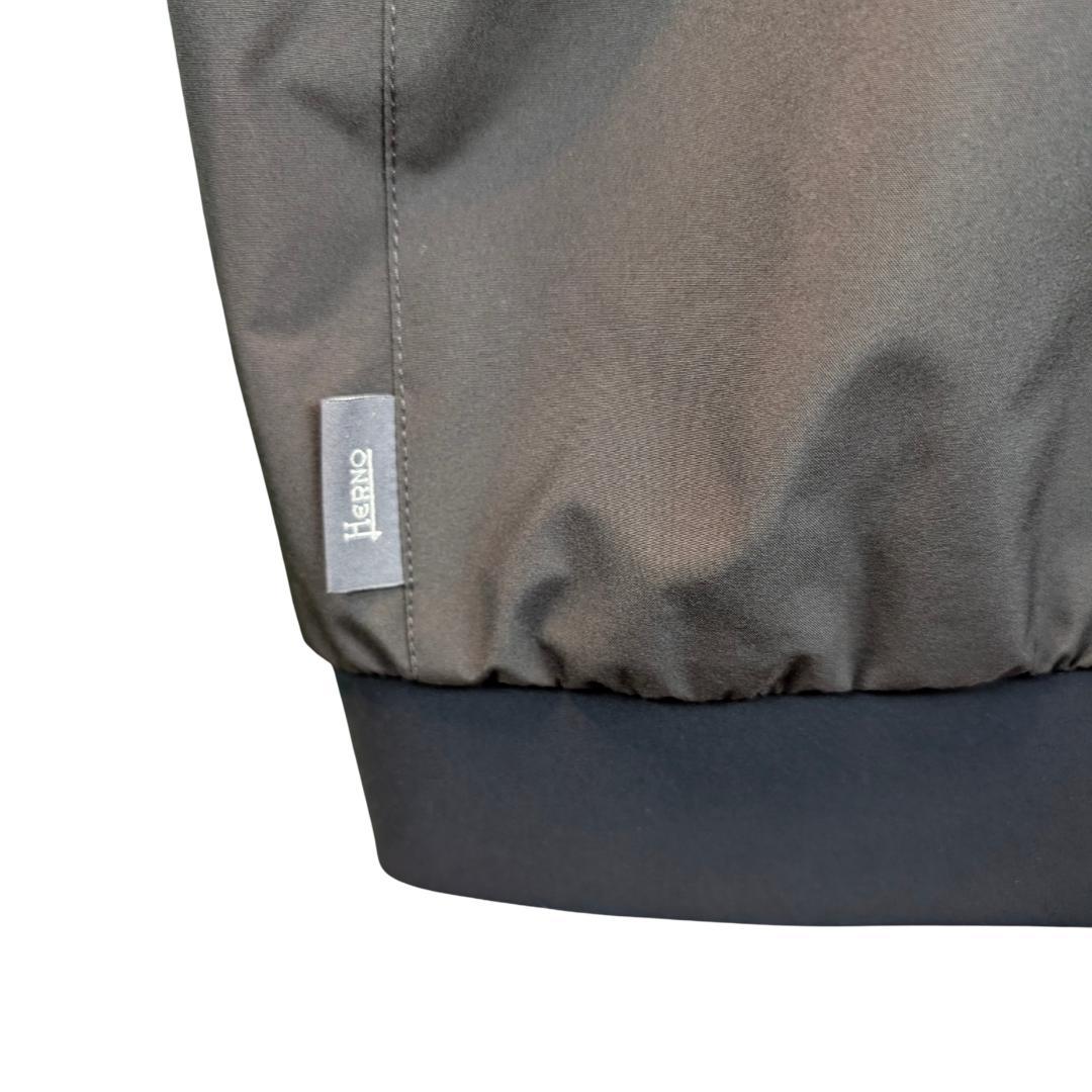 HERNO ヘルノ WINDSTOPPER ボンバージャケット 50 グレー