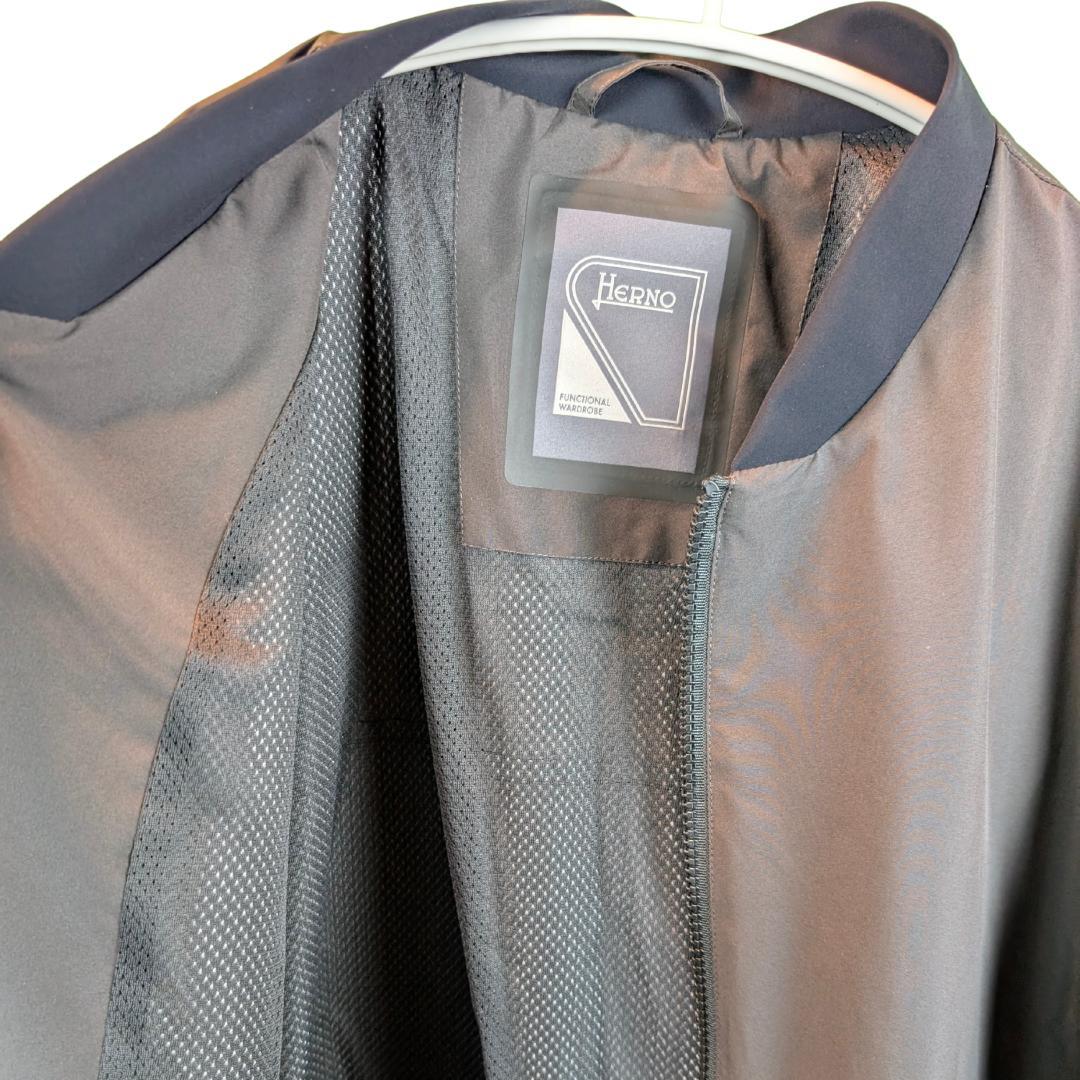 HERNO ヘルノ WINDSTOPPER ボンバージャケット 50 グレー
