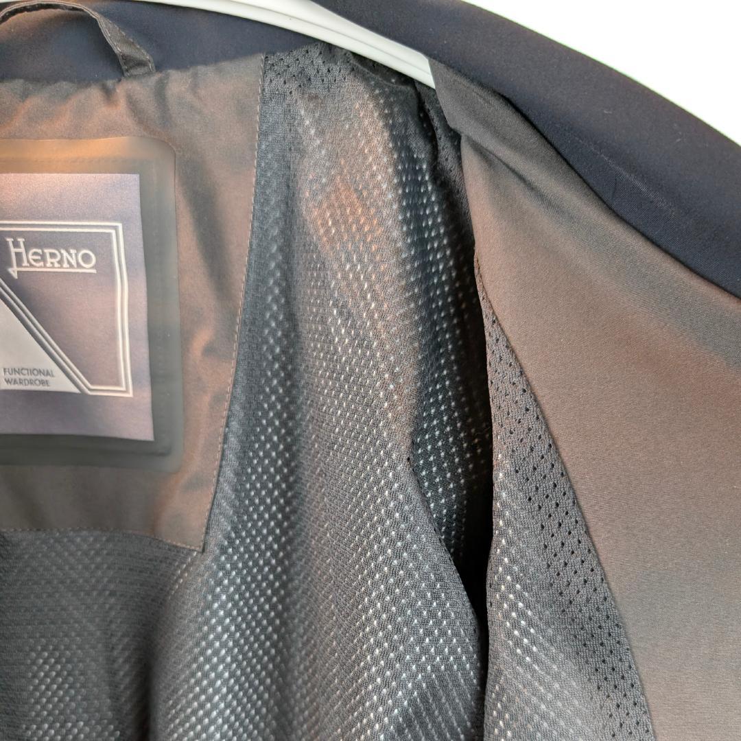 HERNO ヘルノ WINDSTOPPER ボンバージャケット 50 グレー
