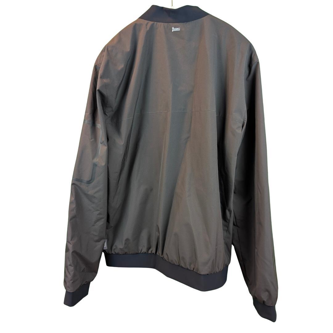 HERNO ヘルノ WINDSTOPPER ボンバージャケット 50 グレー