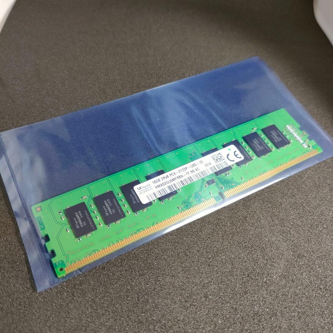 16GB DDR4-2133P (PC4-17000) 動作確認済みメモリ 1枚