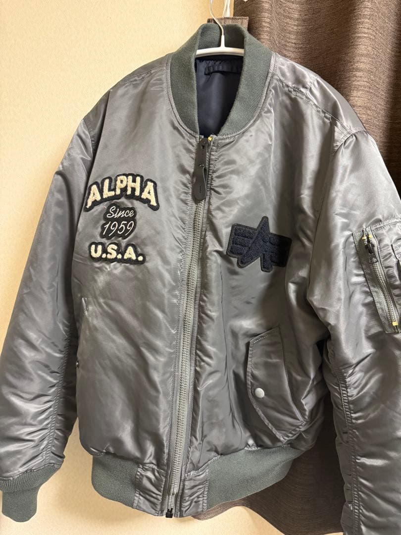 ALPHA INDUSTRIES MA-1 アルファ　スタジャン風USスペック