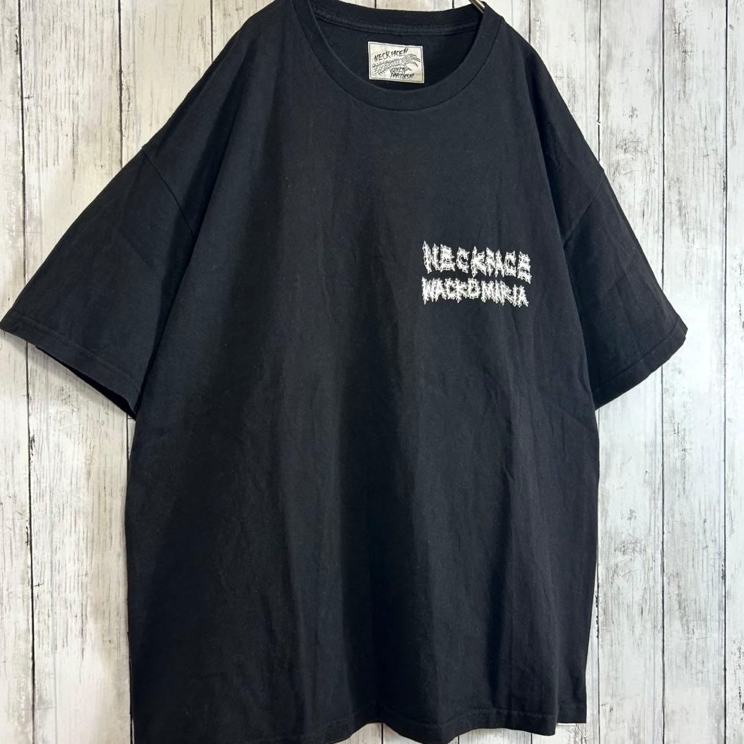 WACKO MARIA × NECK FACE Back Print Tee
