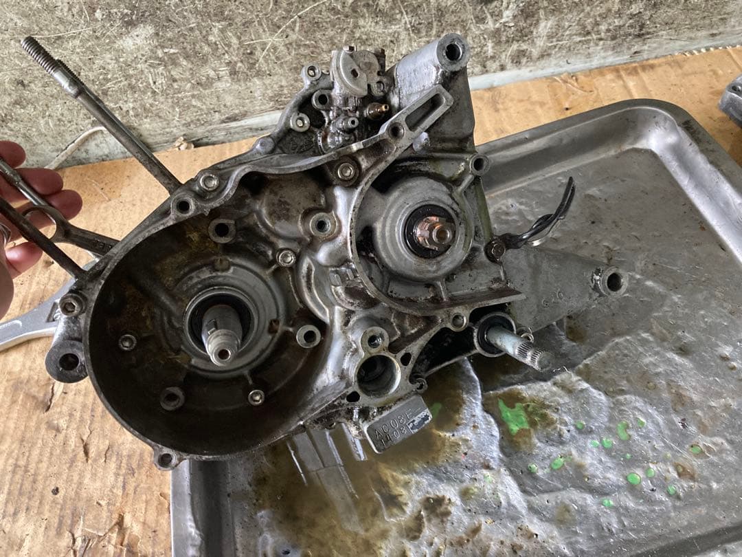 NS50F 腰下　クランクシャフト ミッション ケース　MBX NSR NS-1
