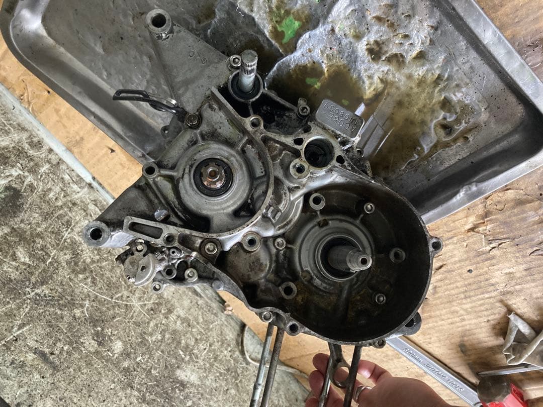 NS50F 腰下　クランクシャフト ミッション ケース　MBX NSR NS-1