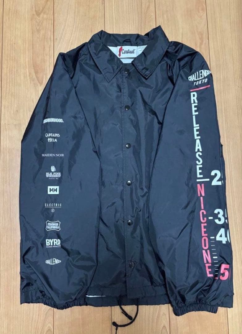 CHALLENGER SAVE LAKE KAMEYAMA コーチ 黒 M 新品