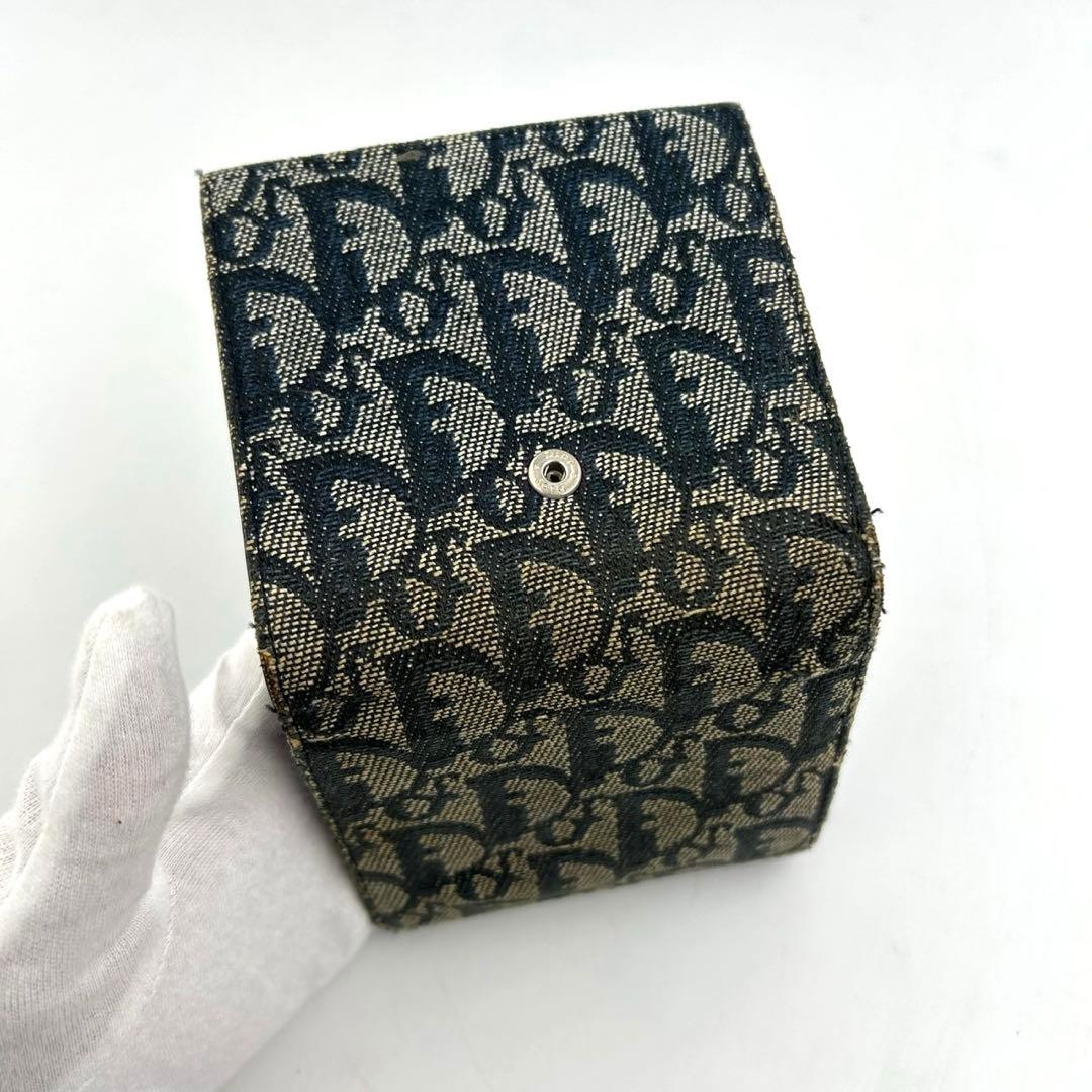 ✨美品✨　Dior ディオール　三つ折り　トロッター　オブリーク　キャンバス