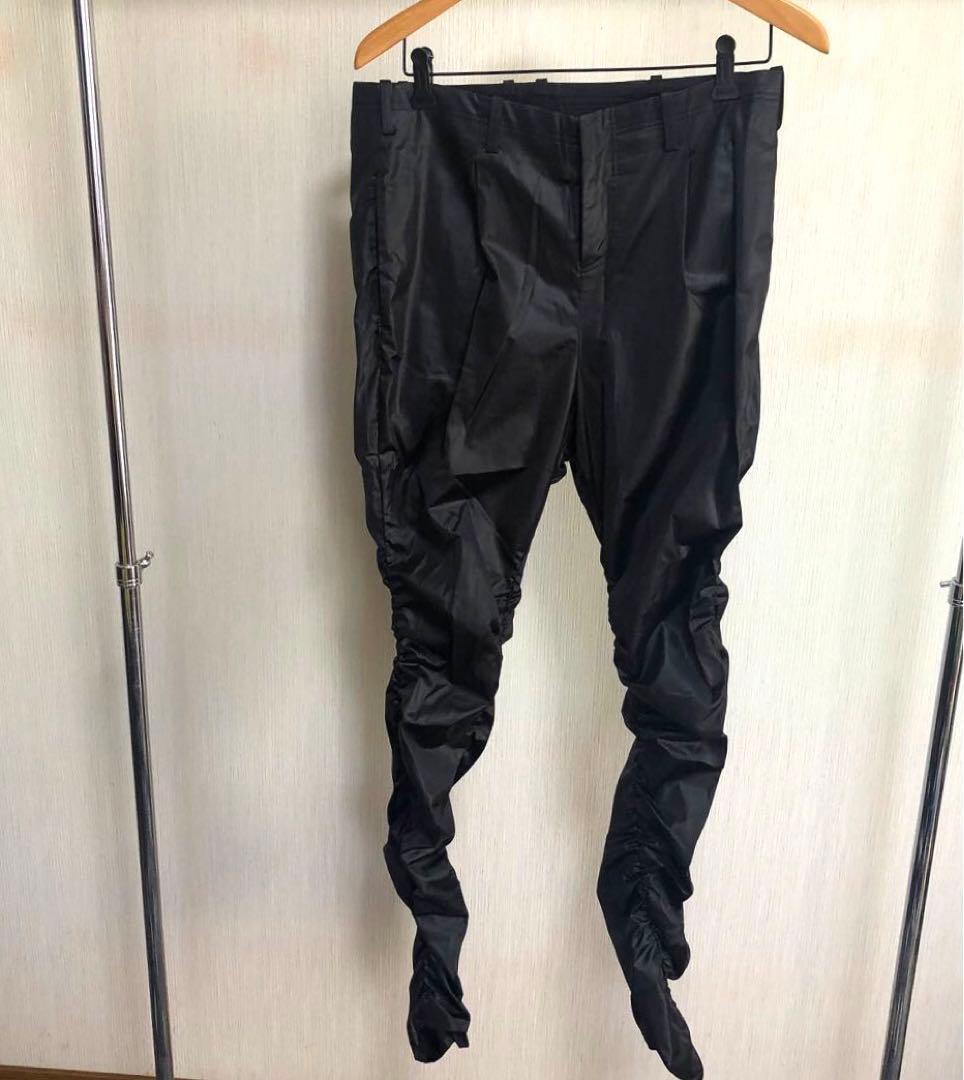 ato ドレープ加工　サルエルシルエット　パンツ