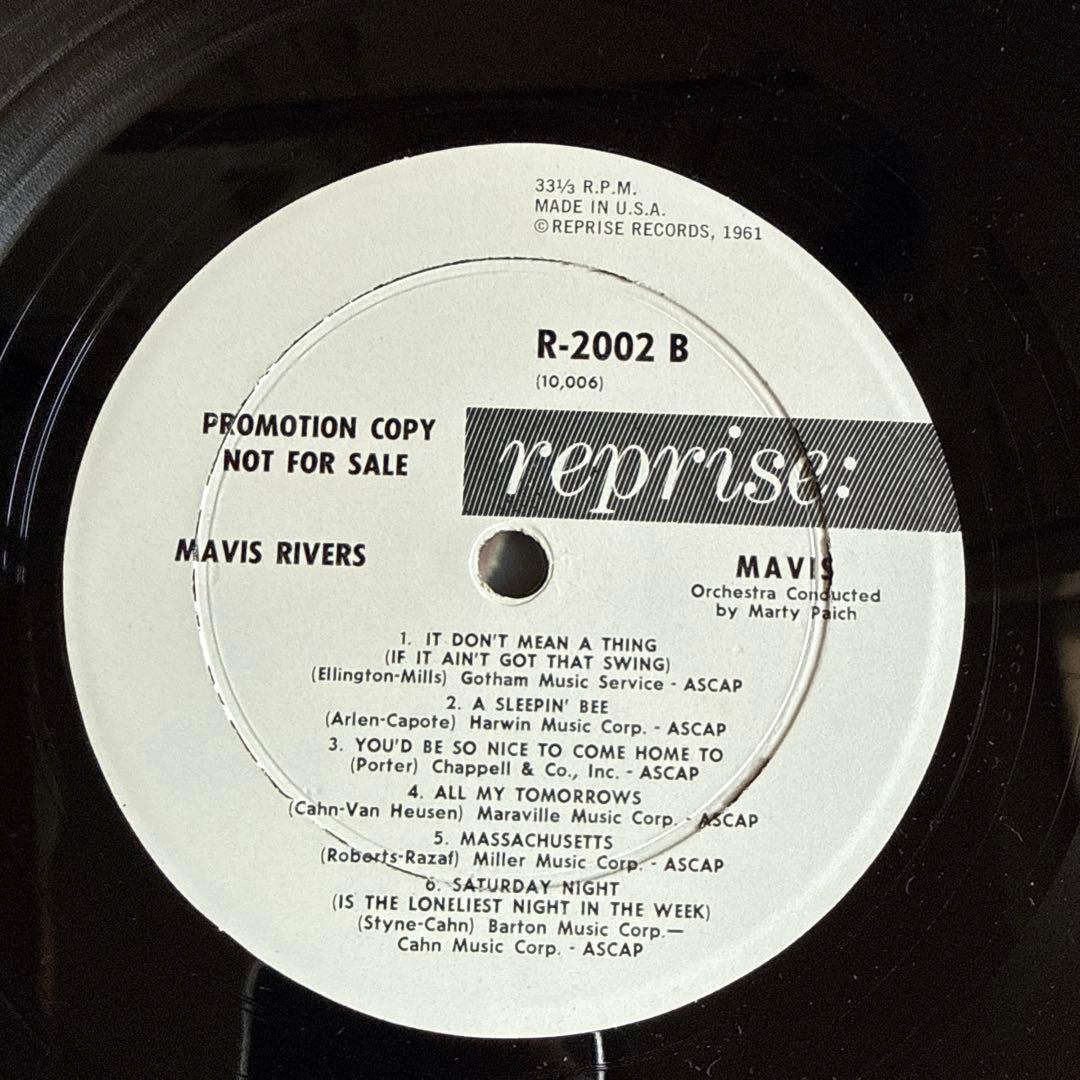 Mavis s USオリジナル mono シナトラ LP レコード