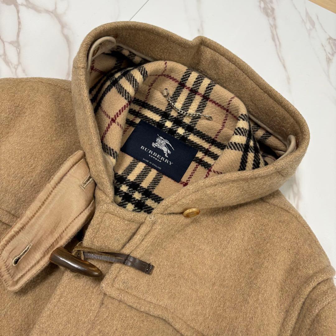 人気◆BURBERRY LONDON ダッフルコート キャメル Lサイズ