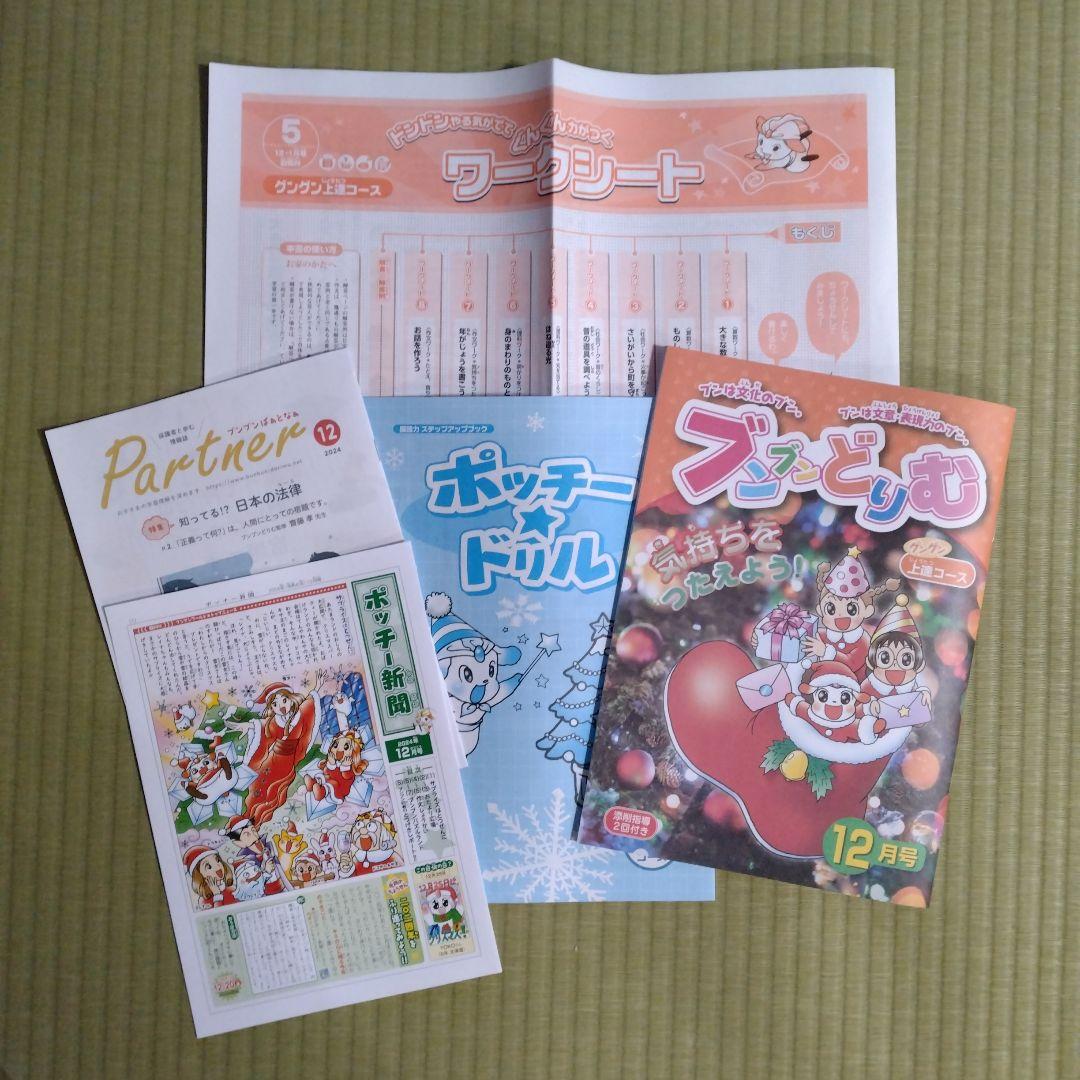 ブンブンどりむ　3年生　グングン上達コース　1年分