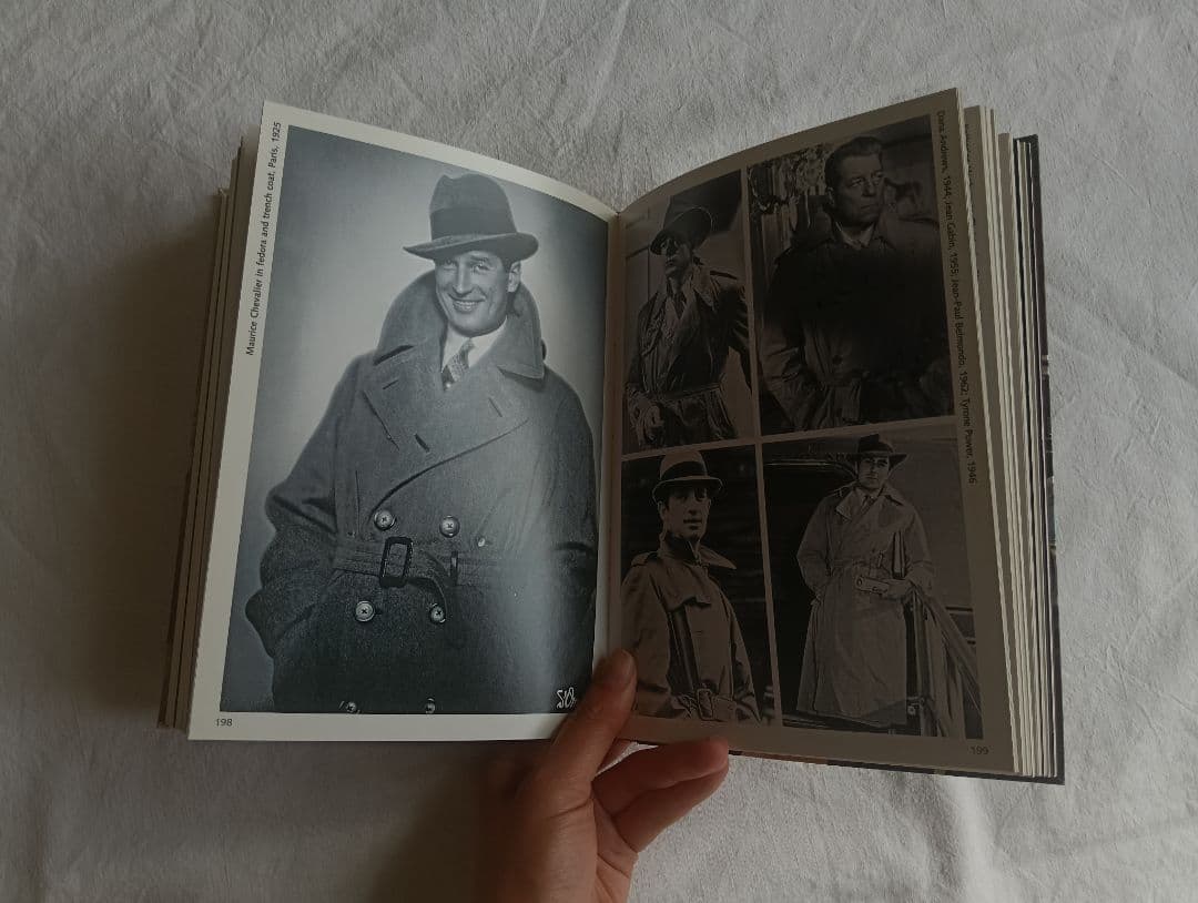 ヴィンテージ ファッション レザー ライダース トレンチコート 洋書 写真集