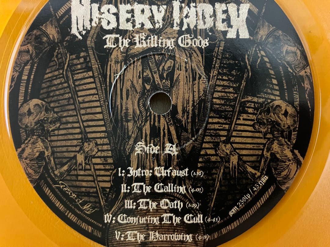 【美品•限定LP】MISERY INDEX - THE KILLING GODS