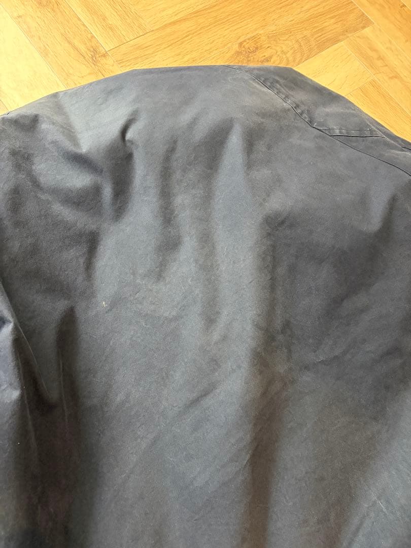 希少　22AW COMOLI コモリ　コットンフーデットコート　ネイビー　3