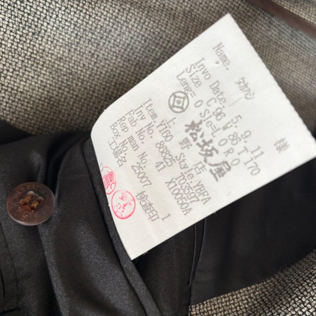 GIVENCHY ジバンシー ダブル テーラードジャケット グレー M～L相当