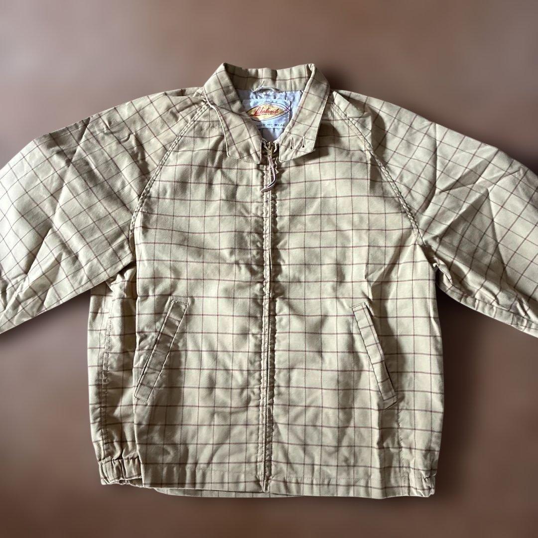 50s 60s lakeland チェック柄 スウィングトップ　ドリズラー短丈