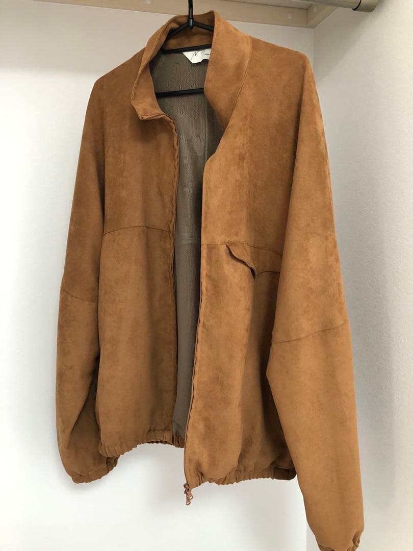 ジャケット・アウター ANCELLM VEGAN SUEDE KIMONO BLOUSON