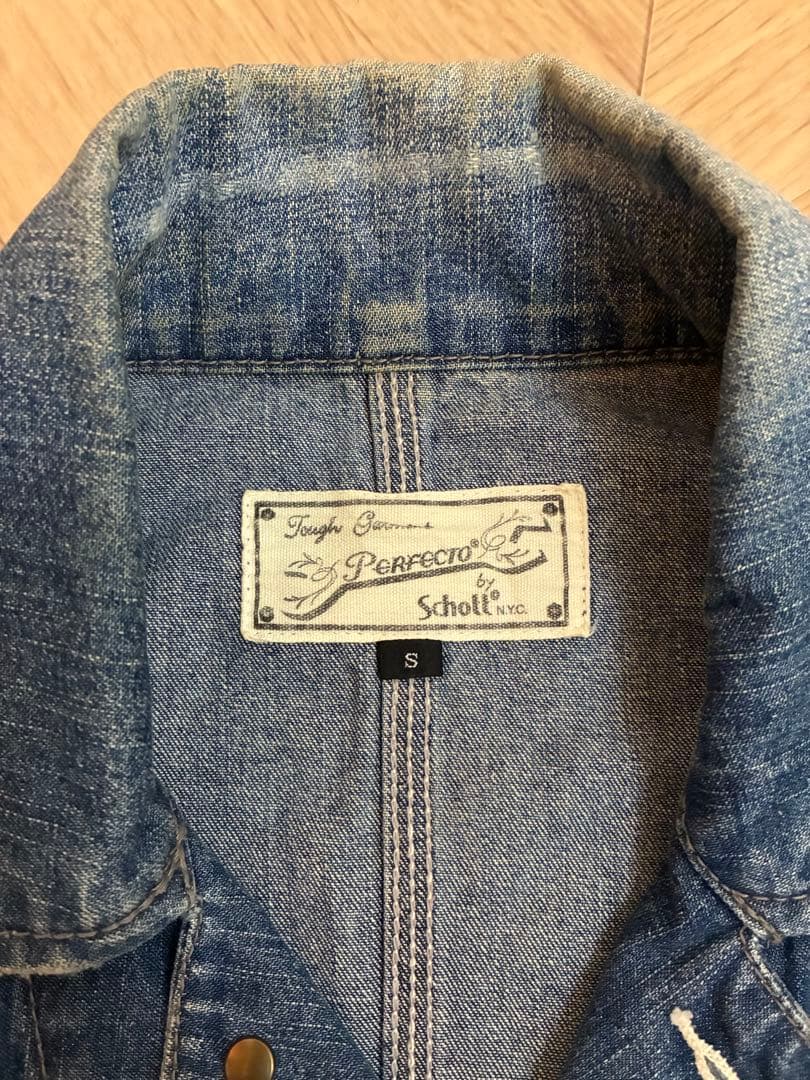Schott Perfecto デニムカバーオール S