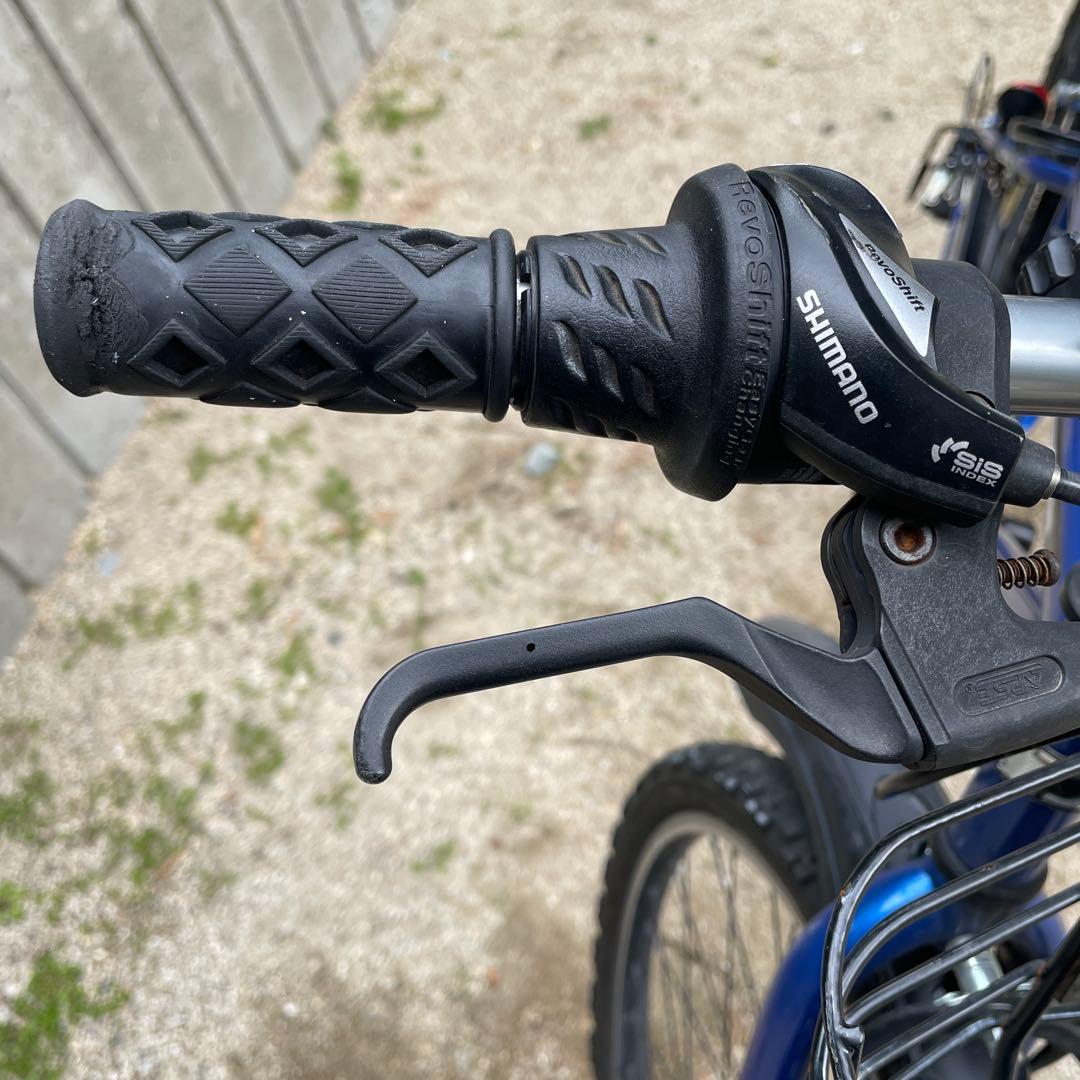 引取限定　あさひ　ドライド DRIDE ブルー　子供用　自転車 26 北摂