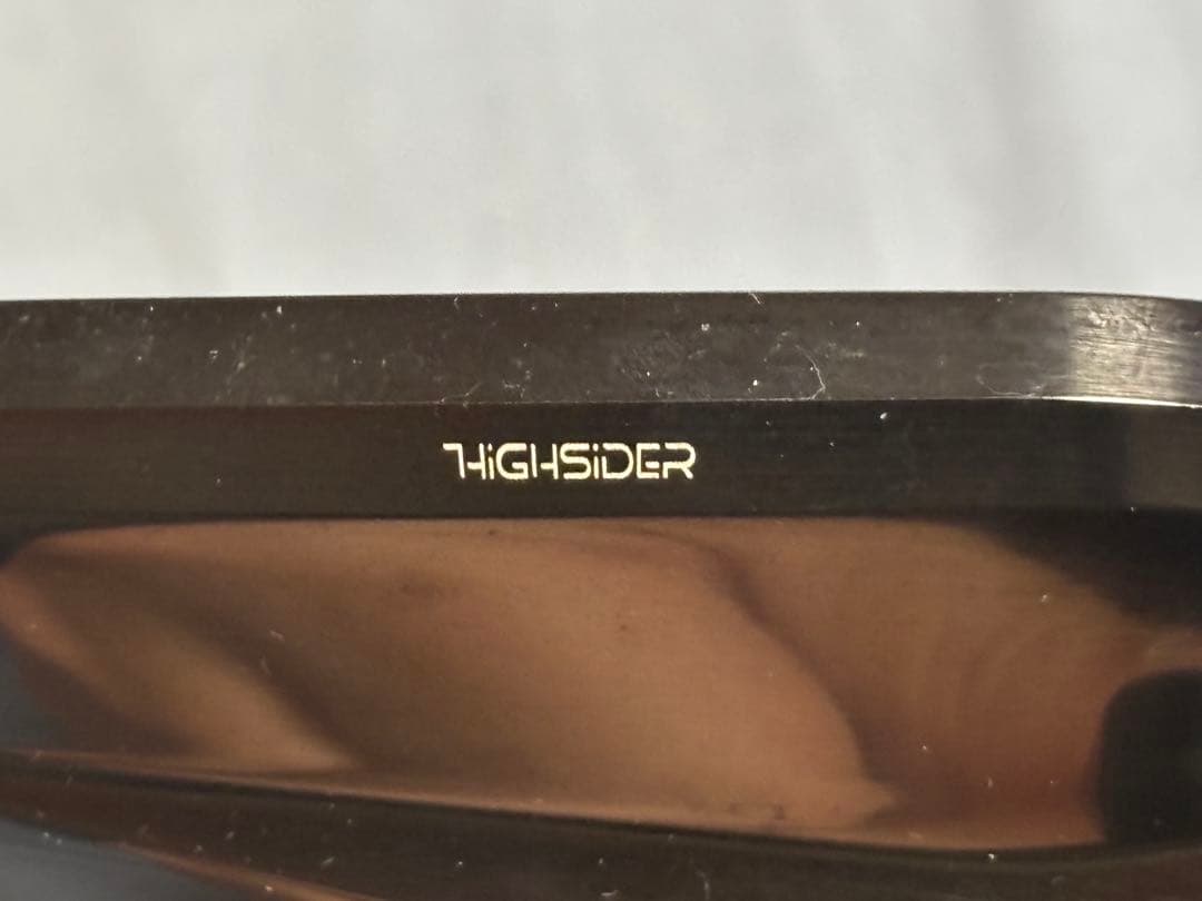 HIGHSIDER ブラックバイクミラー 2個セット