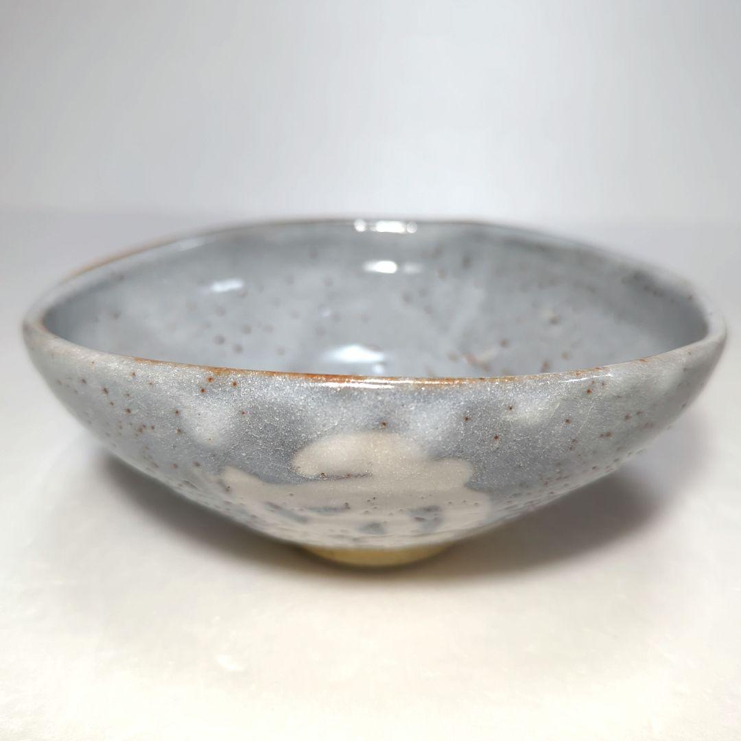 茶道具　抹茶茶碗　鼡志野　藤原 一門