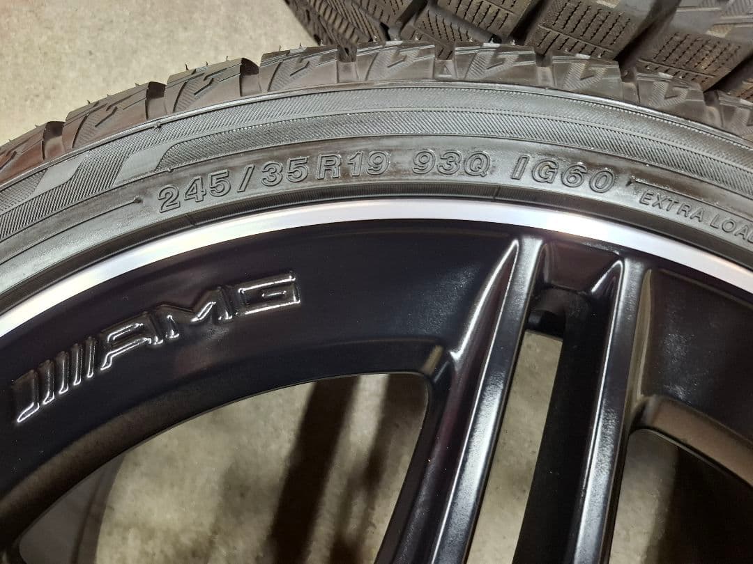 【ほぼ新品】メルセデスベンツ AMG A45 純正 ホイールタイヤ スタッドレス