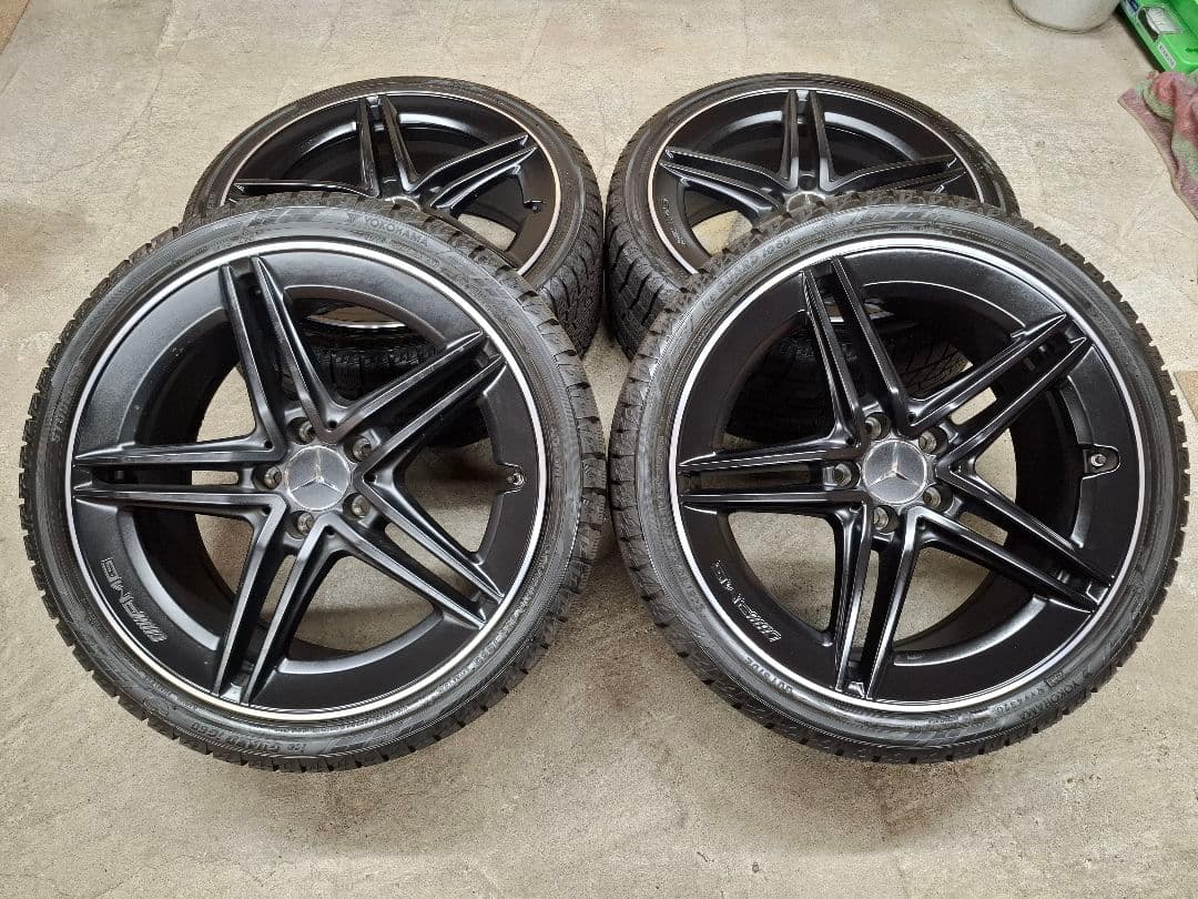 【ほぼ新品】メルセデスベンツ AMG A45 純正 ホイールタイヤ スタッドレス