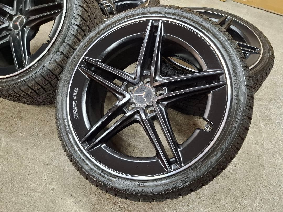 【ほぼ新品】メルセデスベンツ AMG A45 純正 ホイールタイヤ スタッドレス