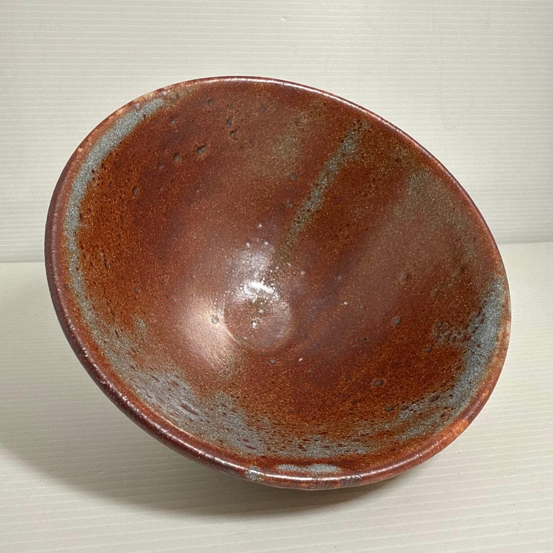 加藤鐐作 順風窯造 鼠志野茶碗 順風窯 鼠志野