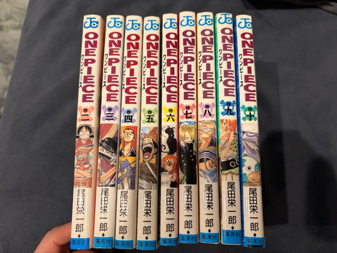 ONE PIECE 2巻 10巻　初版 ワンピース 尾田栄一郎