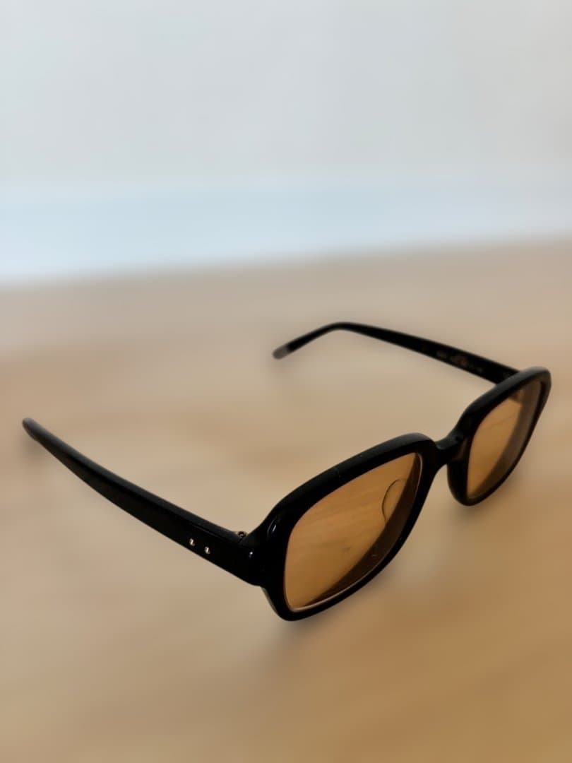 BLANC B0023 BLACK ORENGE ケース付き サングラス ブラン