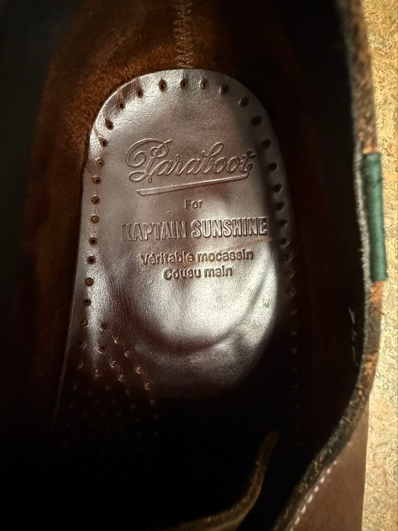 KAPTAINSUNSHINE × Paraboot \"DOMINGUE“