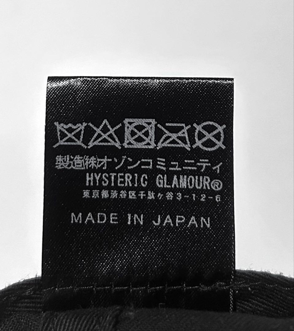 未使用級◆ヒステリックグラマー レインボー キャップ ブラック ヒス