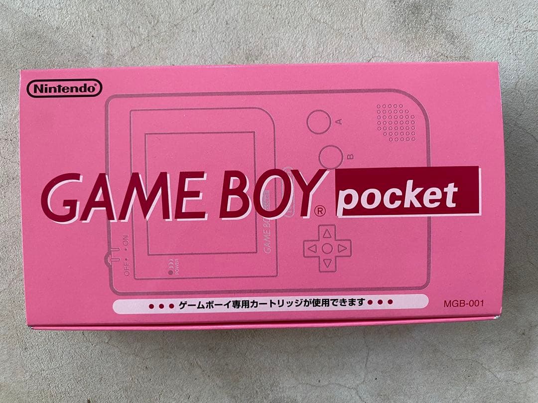 新品未使用　任天堂　ゲームボーイポケット　ピンク色