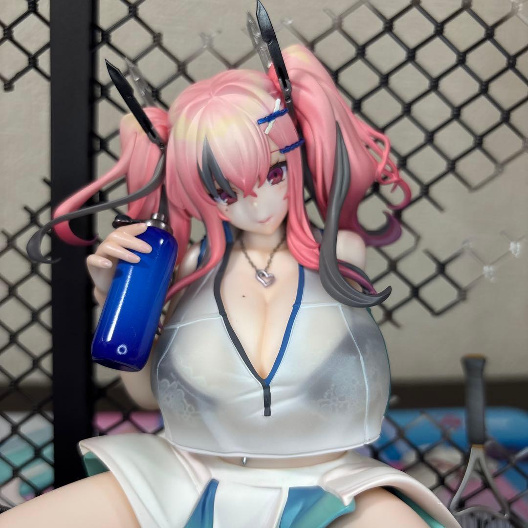 【中古】アズレン　ブレマートン　熱々トレーニング　1/7フィギュア
