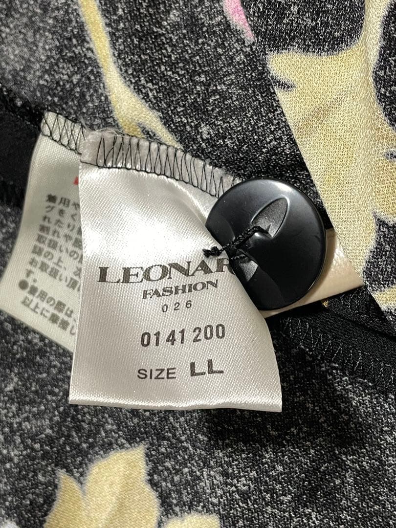 ‪❤LEONARDレオナール‪❤花柄ロングテーラードジャケット‪❤