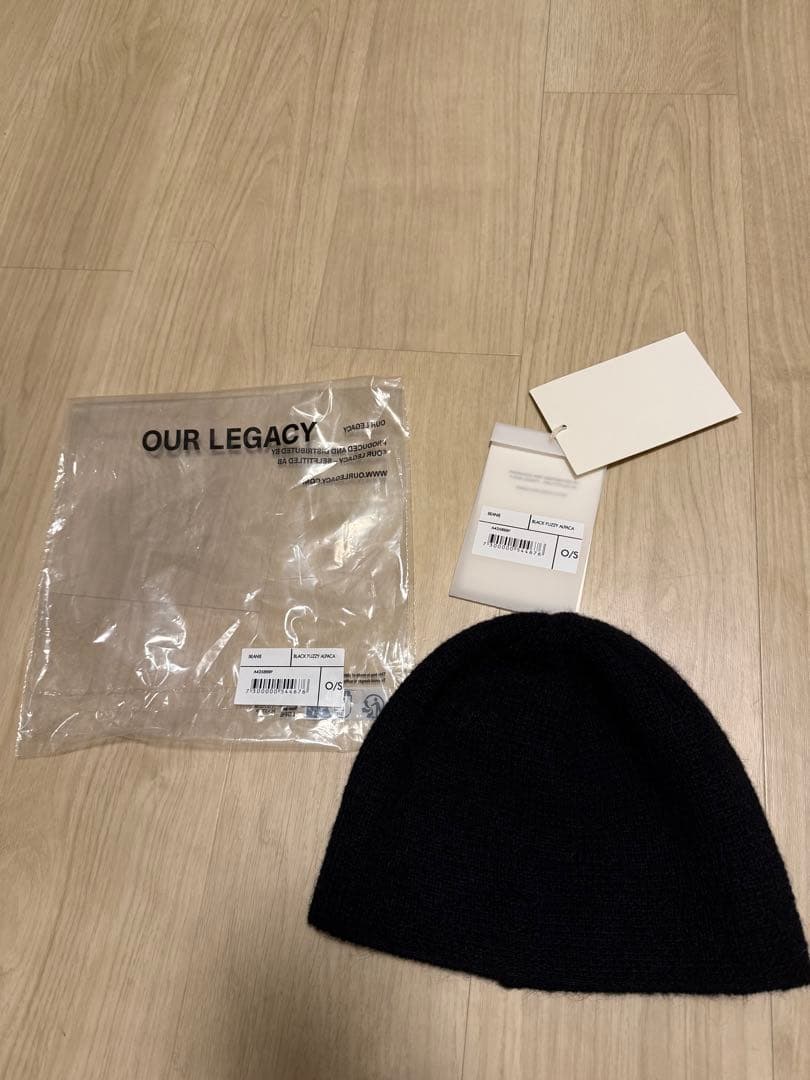 帽子 25aw Our Legacy BEANIE FUZZY ALPACA