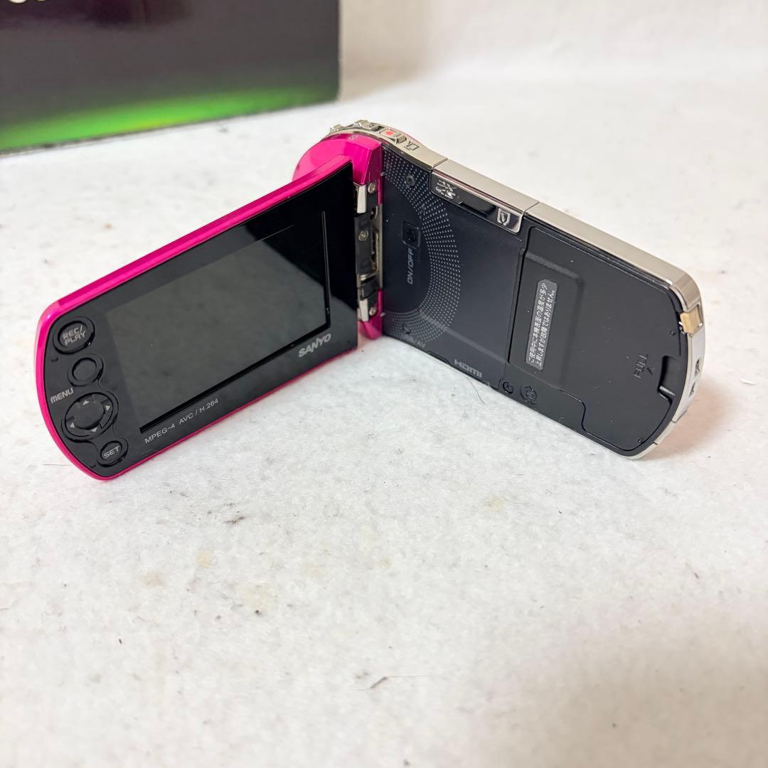 SANYO Xacti DMX-CS1 フルハイビジョン ピンク 極美品