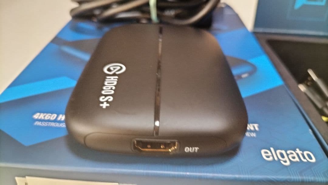 elgato HD60 S+ かゲームキャプチャーボード