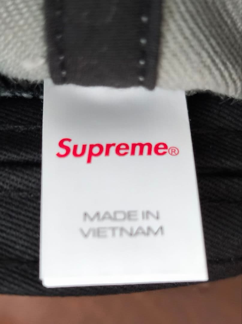 帽子 Supreme World Famous S Logo 6-Panel Grey